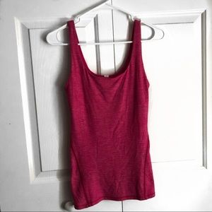 Lululemon pink tank top